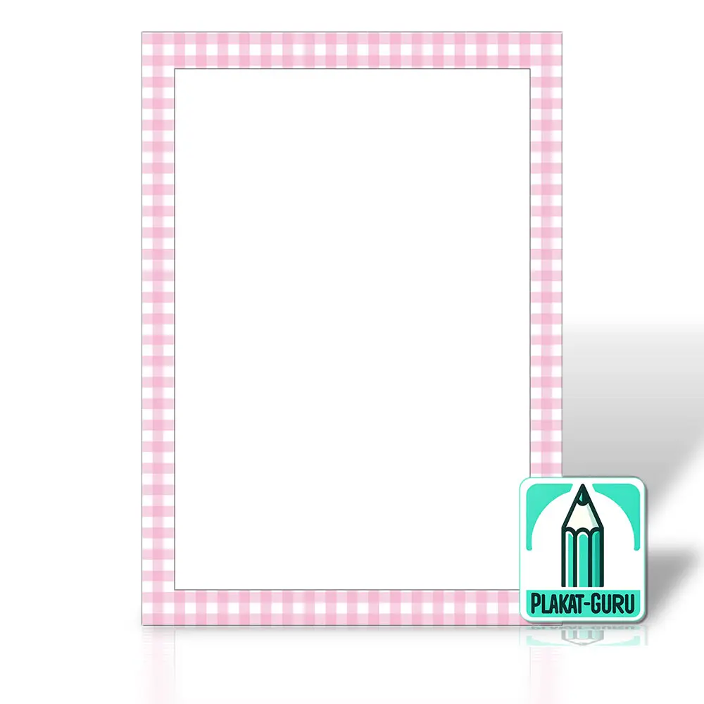 Vielseitiges A3-Angebotsplakat – DIN A3 Rosa Karo