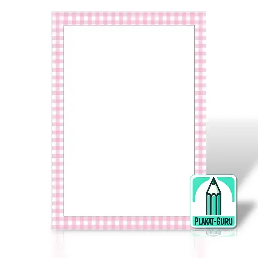 Vielseitiges A3-Angebotsplakat – DIN A3 Rosa Karo